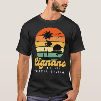 Camiseta Itália Lignano Friuli Venezia Beach Vacation