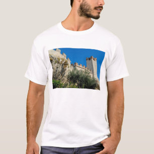 Camiseta Itália, Malcesine, Lago de Garda, Castelo Scaliger