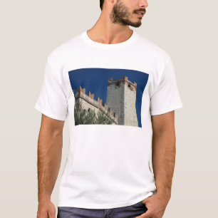 Camiseta Itália, Malcesine, Lago de Garda, Castelo Scaliger
