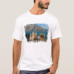 Camiseta Itália, Malcesine, vista da torre do castelo de