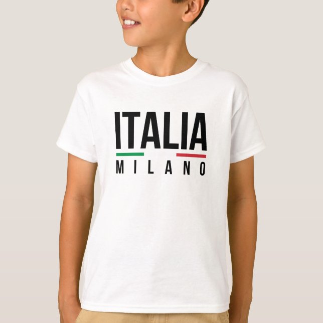 Camiseta Itália Milão (Frente)