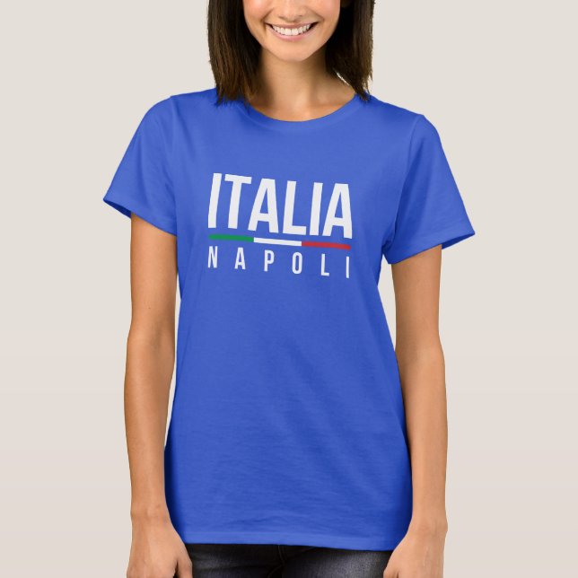 Camiseta Itália Nápoles (Frente)