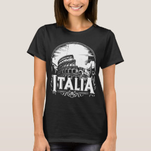 Camiseta Itália Roma Coliseu