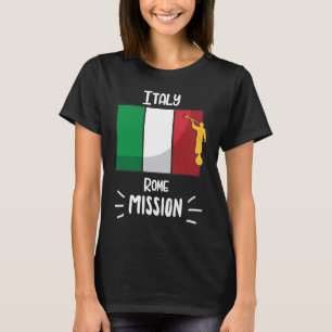 Camiseta Itália Roma Mórmon LDS Missão Missionária