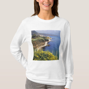 Camiseta Itália, Sicília. A costa norte da Sicília em