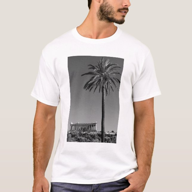 Camiseta Itália, Sicília, Agrigento, La Valle dei Templi, 3 (Frente)