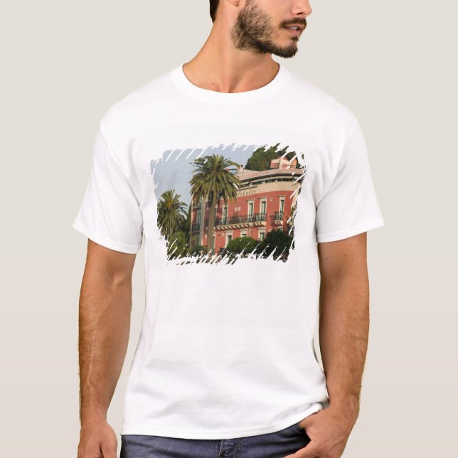 Camiseta ITÁLIA, Sicília, TAORMINA: Hotel Schuler (Frente)