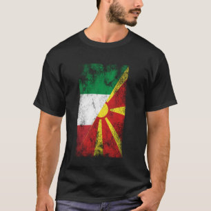 Camiseta Itália Sinalizadores da Macedônia do Norte - Maced