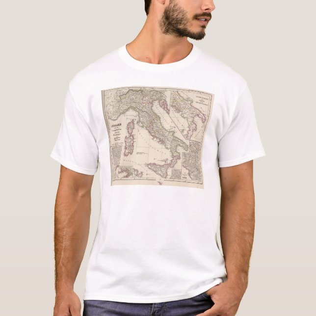 Camiseta Italia sob os Lombards (Frente)