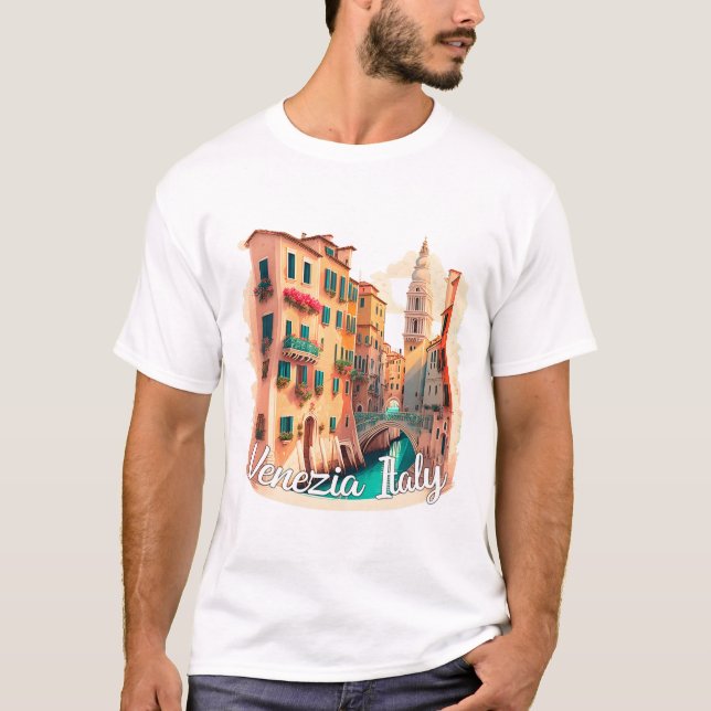 Camiseta Itália T-shirt Venezia (Frente)