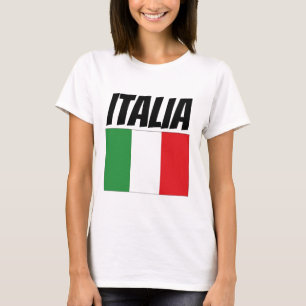 Camiseta ITÁLIA T-shirts italianas