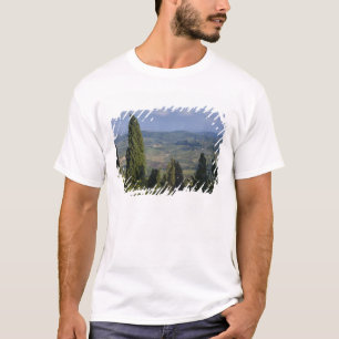Camiseta Itália, Toscana, Montepulciano. Vista da