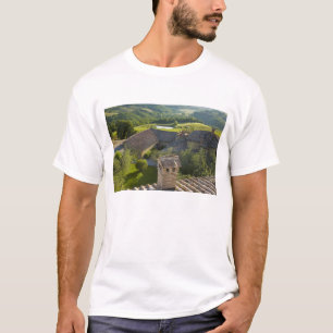 Camiseta Itália, Toscana. Vista da casa-de-banho