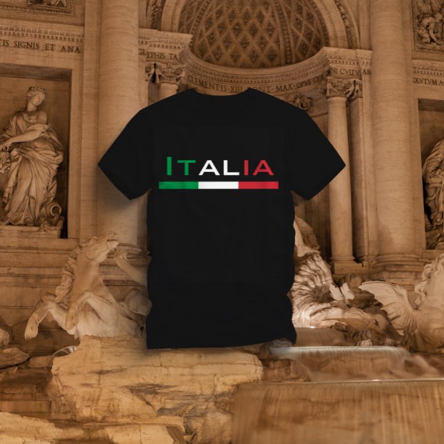 Camiseta Italia Tricolore (Criador carregado)
