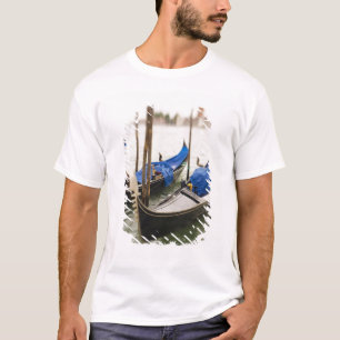 Camiseta Itália, Veneza, Foco Seletivo de Gôndola no