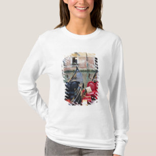 Camiseta Itália, Veneza, Foco Seletivo de Gôndola no 2