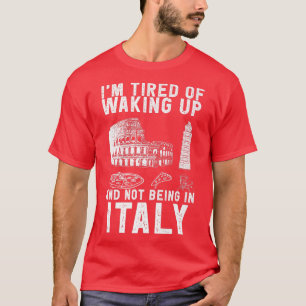 Camiseta Itália viagem para a cultura italiana e Itália