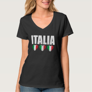Camiseta Italia Vintage - Itália Bandeira Itália