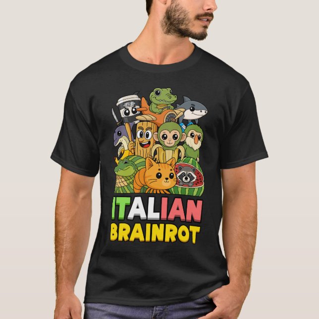 Camiseta Italian Brainrot (Frente)