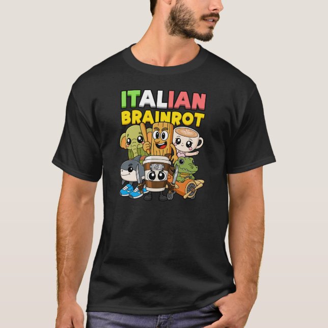 Camiseta Italian Brainrot (Frente)