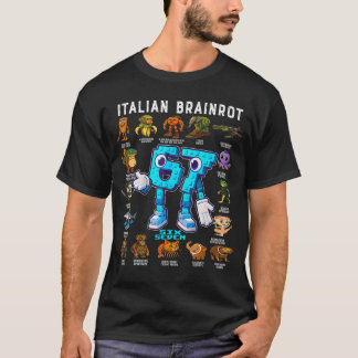 Camiseta Italian Brainrot Funny 67 Meme Birthday Decoration