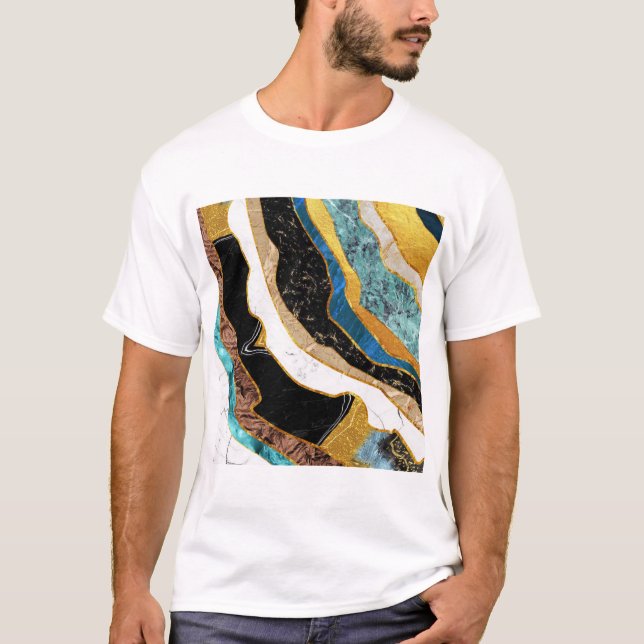 Camiseta italian marble (Frente)