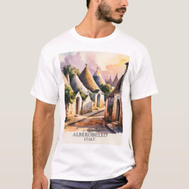 Camiseta Italian Village Trulli Vintage Alberobello Puglia