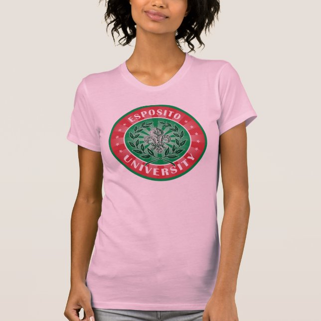 Camiseta Italiano da universidade de Esposito (Frente)