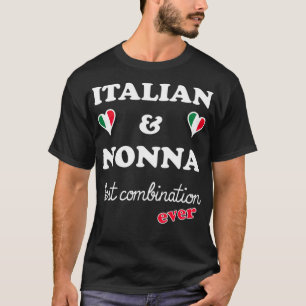 Camiseta Italiano E Avó Melhor Criança Italiana De Nonna bi