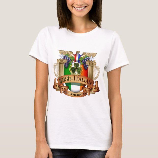 Camiseta Italiano Irlandês (Frente)