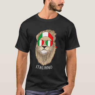 Camiseta Italiano Itália Bandeira Patrimônio Italiano Itáli