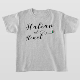 Camiseta Italiano No Coração, Itália