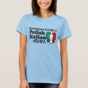Camiseta Italiano polonês