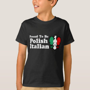 Camiseta Italiano polonês