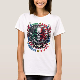Camiseta Italiano por Blood American por Birth ItalianAmeri