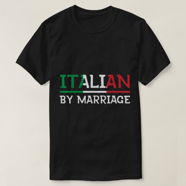 Camiseta Italiano por Casamento (Frente do Design)
