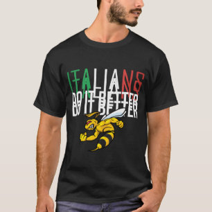CAMISETA ITALIANOS FAZEM MELHOR