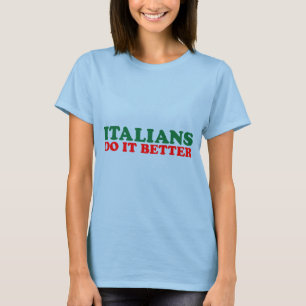 Camiseta Italianos melhora