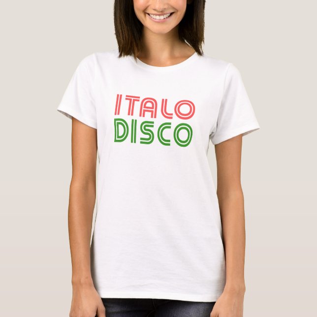 Camiseta Italo Disco (Frente)