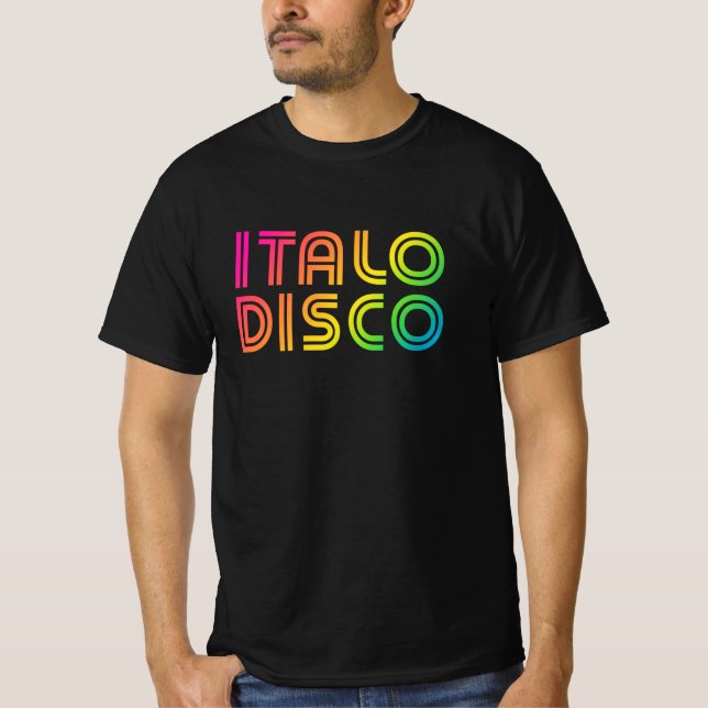 Camiseta Italo Disco (Frente)