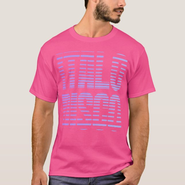 Camiseta Italo Disco (Frente)