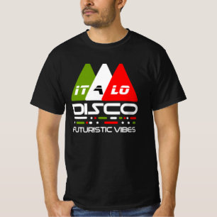 Camiseta Italo Disco Futiristic Vibes