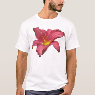 Camiseta Itens Coordenados de Daylily Vermelho