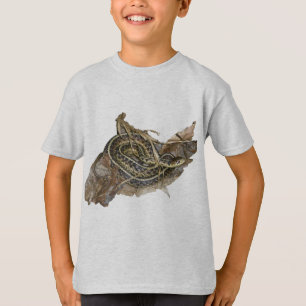 Camiseta Itens de Coordenação do Cobra de Jardim do Jovem O