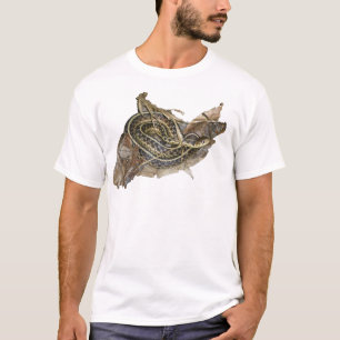 Camiseta Itens de Coordenação do Cobra de Jardim do Jovem O