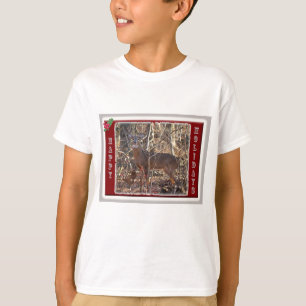 Camiseta Itens de Feriados Felizes para Veados de Whitetail