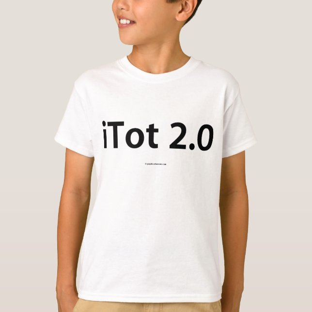 Camiseta iTot 2.0 Crianças (Frente)