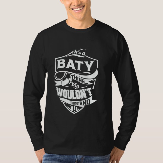 Camiseta It's a BATY thing you wouldn't understand Gift (Frente)