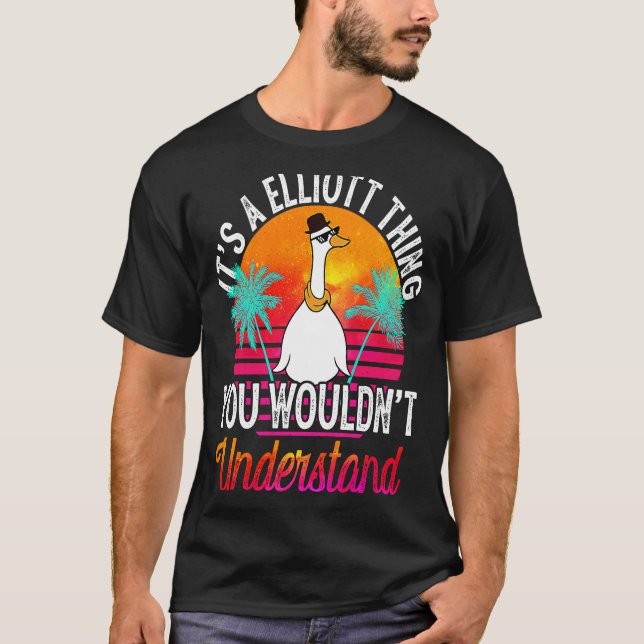 Camiseta It's A Elliott Thing You Wouldn't Understand  Elli (Frente)