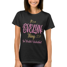 It's A Evelyn Thing Pink Gold Women Gift